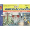 Trains*Life Like 1148 O Scale Station Accessories Passenger/Freight (Set of 13) - Model Train Junction: Quality Parts and Art Supplies