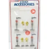 Trains*Life Like 1147 O Scale Stop & Street Signs - Model Train Junction: Quality Parts and Art Supplies