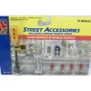 Trains*Life Like 1140 O Scale Street Accessories Including Lighted Traffic Signal. - Model Train Junction: Quality Parts and Art Supplies