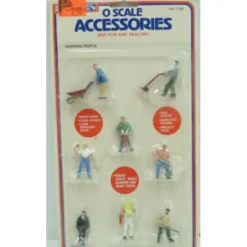 Trains*Life Like 1139 O Scale Working People Figures (Set of 8) - Model Train Junction: Quality Parts and Art Supplies