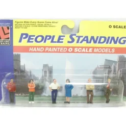 Trains*Life Like 1134 O Standing People Figures (Set of 6) - Model Train Junction: Quality Parts and Art Supplies