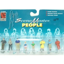 Trains*Life Like 1668 O Townspeople Figures (Set of 8) - Model Train Junction: Quality Parts and Art Supplies
