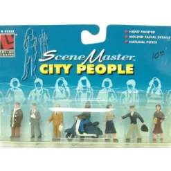 Trains*Life Like 1632 O Townspeople with Motorcycle Figures (Set of 7) - Model Train Junction: Quality Parts and Art Supplies
