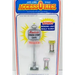 Trains*Life Like 1144 O Truck Stop Roadside Caf Signs - Model Train Junction: Quality Parts and Art Supplies