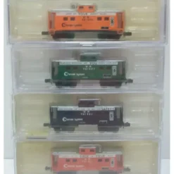 Trains*Life Like SR Special Run Chessie System Cabooses (4) - Model Train Junction: Quality Parts and Art Supplies