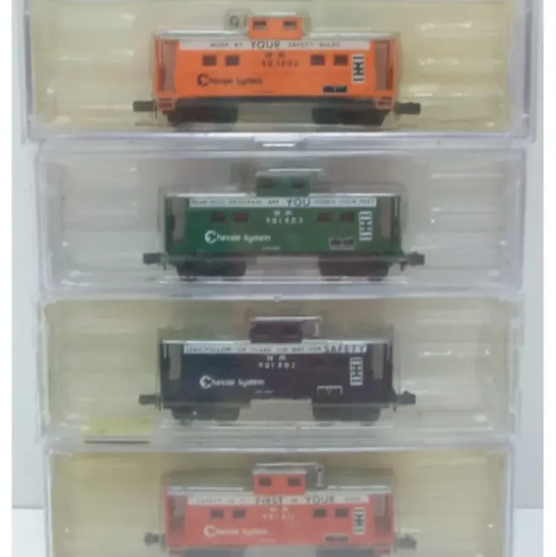 Trains*Life Like SR Special Run Chessie System Cabooses (4) - Model Train Junction: Quality Parts and Art Supplies