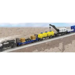 Trains*Lionel 6-30045 Alaska Work Train O Gauge Steam Train Set - Model Train Junction: Quality Parts and Art Supplies