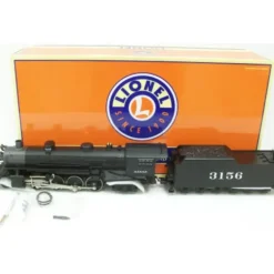 Trains*Lionel 6-11138 AT&SF 2-8-2 Mikado Steam Locomotive & Tender #3156 with TMCC - Model Train Junction: Quality Parts and Art Supplies