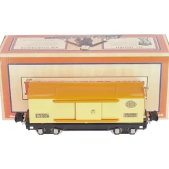 Trains*Lionel 11-70002 Boxcar #2814 orange/brown - Model Train Junction: Quality Parts and Art Supplies