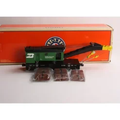 Trains*Lionel 6-29885 Burlington Northern Operating Crane Car - Model Train Junction: Quality Parts and Art Supplies