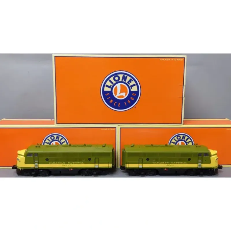 Trains*Lionel 6-34645 Canadian National Legacy F3 A-A Diesel Locomotive Set #9000/#9002 - Model Train Junction: Quality Parts and Art Supplies