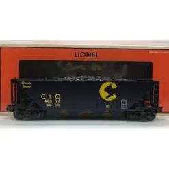 Trains*Lionel 6-26412 Chessie System 4-Bay Hopper Car - Model Train Junction: Quality Parts and Art Supplies
