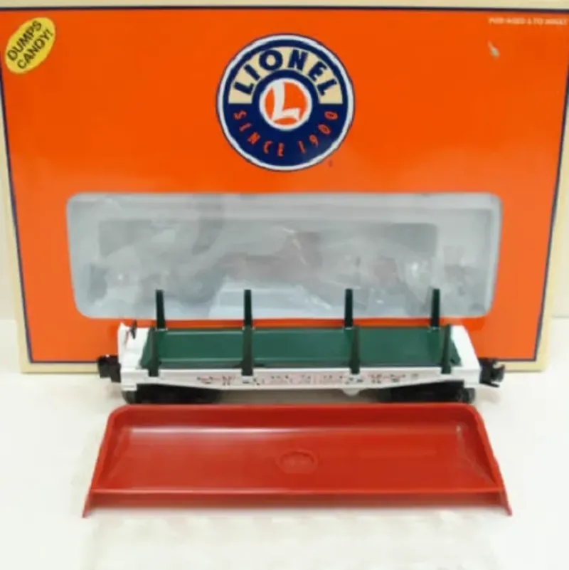 Trains*Lionel 6-29808 Christmas Candy Cane Dump Car - Model Train Junction: Quality Parts and Art Supplies
