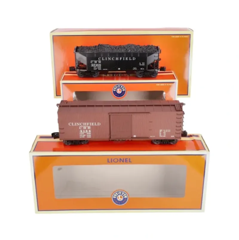 Trains*Lionel 6-27061 Clinchfield Steam Freight Cars (Set of 2) - Model Train Junction: Quality Parts and Art Supplies