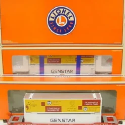 Trains*Lionel 6-21865 Coe Rail Husky Stacks with Containers #5541 & #5542 (Set of 2) - Model Train Junction: Quality Parts and Art Supplies
