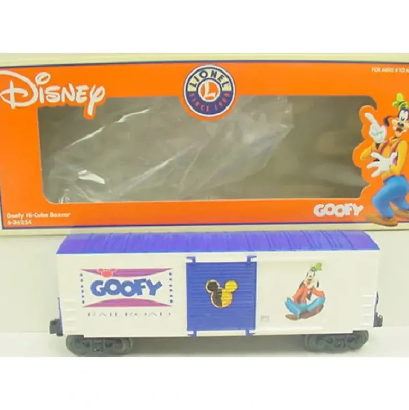 Trains*Lionel 6-36254 Disney Goofy Hi-Cube Boxcar - Model Train Junction: Quality Parts and Art Supplies