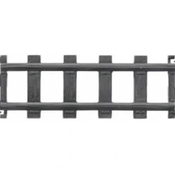 Trains*Lionel 7-11039 G Gauge Black Plastic Straight Tracks (Pack of 4) - Model Train Junction: Quality Parts and Art Supplies