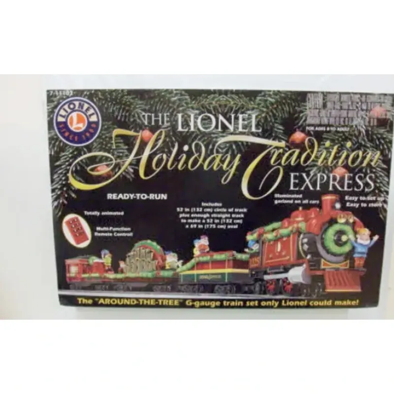 Trains*Lionel 7-11102 G Gauge Holiday Express Steam Train Set - Model Train Junction: Quality Parts and Art Supplies