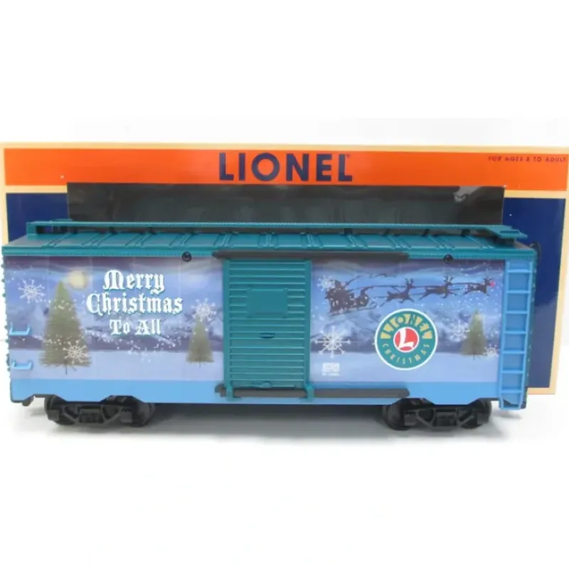Trains*Lionel 8-87029 G Scale 2007 Christmas Boxcar - Model Train Junction: Quality Parts and Art Supplies