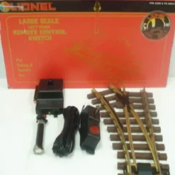 Trains*Lionel 8-82008 G Scale Left Hand Remote Switch Turnout - Model Train Junction: Quality Parts and Art Supplies