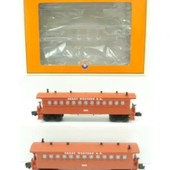 Trains*Lionel 6-35185 Great Western Passenger Cars (Pack of 2) - Model Train Junction: Quality Parts and Art Supplies