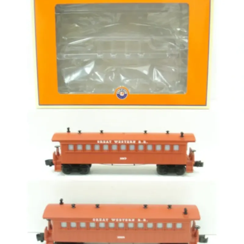 Trains*Lionel 6-35185 Great Western Passenger Cars (Pack of 2) - Model Train Junction: Quality Parts and Art Supplies