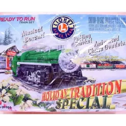 Trains*Lionel 6-31966 Holiday Tradition Special O Gauge Steam Train Set - Model Train Junction: Quality Parts and Art Supplies