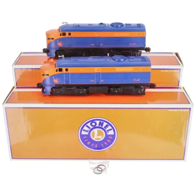 Trains*Lionel 6-38221 Jersey Central Conv. Alco FA AA Diesel Locomotive Set #65/64 - Model Train Junction: Quality Parts and Art Supplies