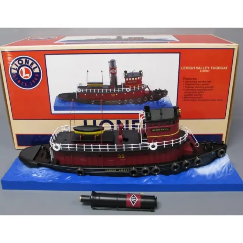 Trains*Lionel 6-37901 Lehigh Valley Operating Tugboat - Model Train Junction: Quality Parts and Art Supplies