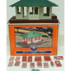 Trains*Lionel 6-14152 Lighted Passenger Station LN/Box - Model Train Junction: Quality Parts and Art Supplies