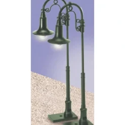 Trains*Lionel 6-24250 Mainline Gooseneck Green Lamps (2) - Model Train Junction: Quality Parts and Art Supplies