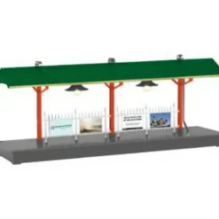 Trains*Lionel 6-16855 MTA LIRR Illuminated Station Platform - Model Train Junction: Quality Parts and Art Supplies