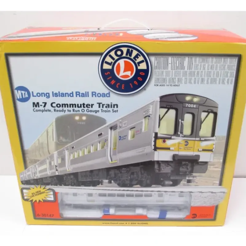 Trains*Lionel 6-30147 MTA Long Island RR M-7 O Gauge Electric Commuter Train Set - Model Train Junction: Quality Parts and Art Supplies