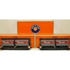 Trains*Lionel 6-21898 New York Central PS-4 Flatcars with 2 Piggyback Trailers - Model Train Junction: Quality Parts and Art Supplies