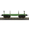 Trains*Lionel 11-70035 No. 2651 O Gauge Flat Car Green - Model Train Junction: Quality Parts and Art Supplies