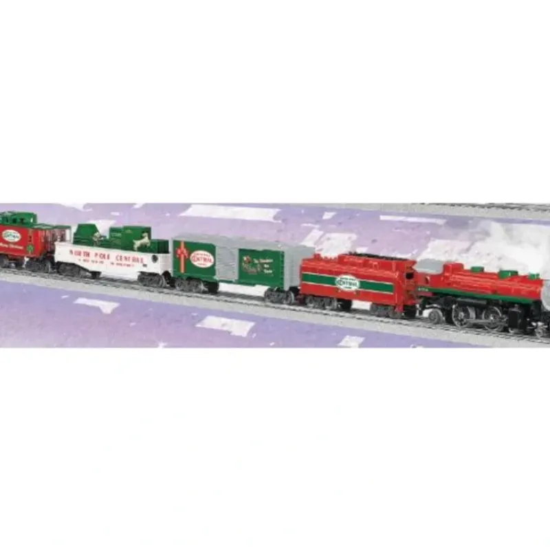 Trains|Lionel 6-30068 North Pole Central Steam Train Set - Model Train Junction: Quality Parts and Art Supplies