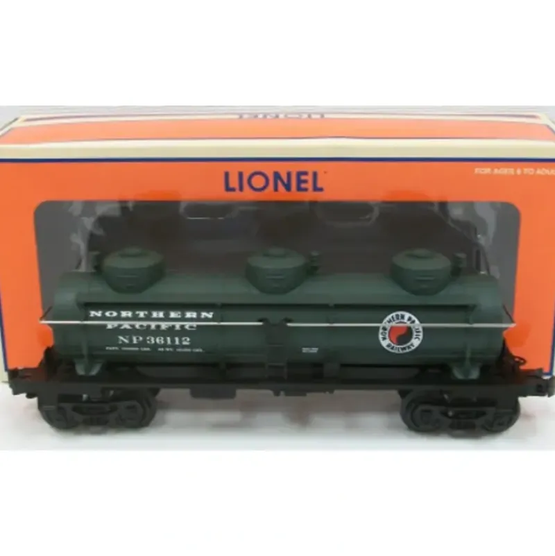 Trains*Lionel 6-36112 Northern Pacific 3 Dome Tank Car - Model Train Junction: Quality Parts and Art Supplies