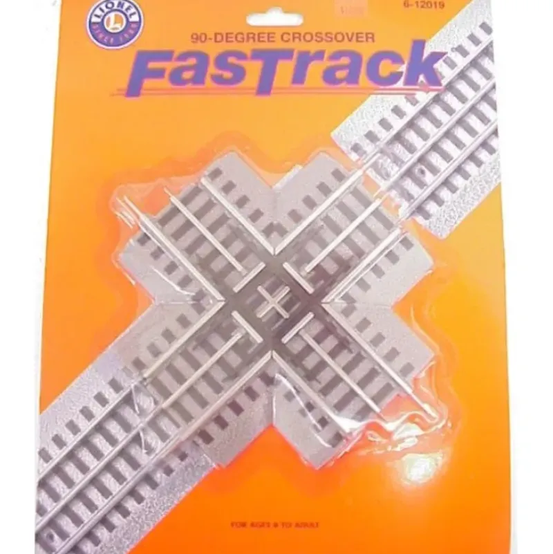 Trains*Lionel 6-12019 O 90 Degree FasTrack Crossover - Model Train Junction: Quality Parts and Art Supplies
