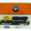 Trains*Lionel 6-28555 O Alaska GP38-2 Powered Diesel Locomotive w/RailSounds #2001 - Model Train Junction: Quality Parts and Art Supplies