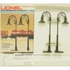 Trains*Lionel 6-2171 O And O27 7" Tall Goose Neck Street Lamps (Box of 2) - Model Train Junction: Quality Parts and Art Supplies