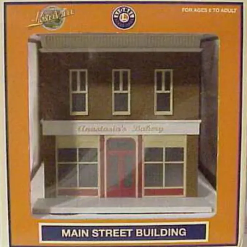 Trains*Lionel 6-34124 O Assembled Anastasias Bakery Building - Model Train Junction: Quality Parts and Art Supplies