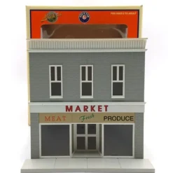 Trains*Lionel 6-34126 O Assembled Main Street Market Building EX/Box - Model Train Junction: Quality Parts and Art Supplies