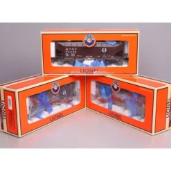 Trains*Lionel 6-27029 O AT&SF 3-Car Hopper Set - Model Train Junction: Quality Parts and Art Supplies
