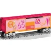 Trains*Lionel 2428430 O Barbie 65th Anniversary 1960's Boxcar - Model Train Junction: Quality Parts and Art Supplies