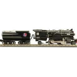 Trains*Lionel 11-6001-1 O Black w/Brass Trim Steam Locomotive w/PS2 #263E - Model Train Junction: Quality Parts and Art Supplies