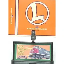 Trains*Lionel 6-12974 O Blinking Light Billboard # 410 LN/Box - Model Train Junction: Quality Parts and Art Supplies