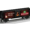 Trains*Lionel 2428410 O Budweiser Illuminated Bar Sign Reefer - Model Train Junction: Quality Parts and Art Supplies