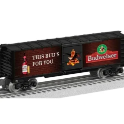Trains*Lionel 2428410 O Budweiser Illuminated Bar Sign Reefer - Model Train Junction: Quality Parts and Art Supplies
