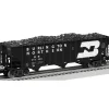 Trains*Lionel 6-27479 O Burlington Northern 3-Bay Open Hopper #516400 - Model Train Junction: Quality Parts and Art Supplies