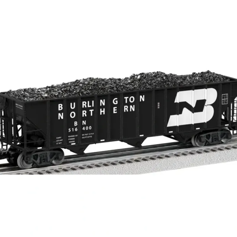 Trains*Lionel 6-27479 O Burlington Northern 3-Bay Open Hopper #516400 - Model Train Junction: Quality Parts and Art Supplies